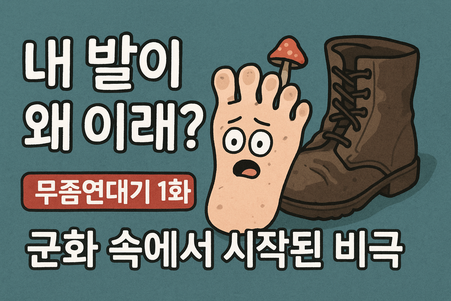 <무좀 연대기 1편> 16년 지옥의 서막, 모든 것은 군대에서 시작됐다. (feat. 땀 많은 발)