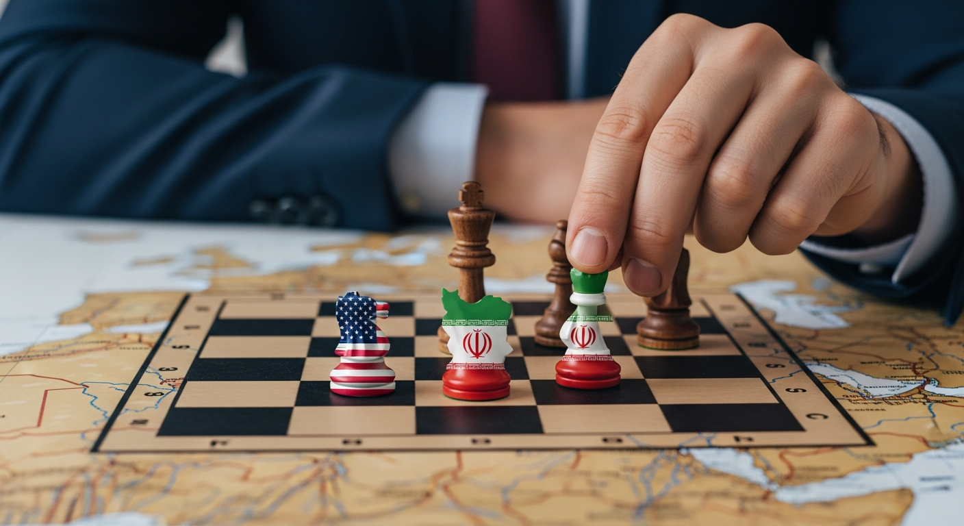 이란의 '급소'를 노리는 트럼프의 계산