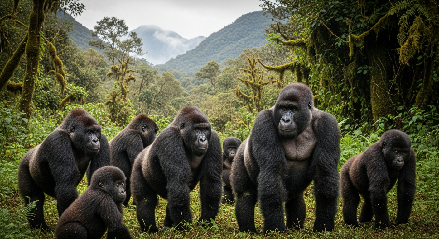 우간다 여행: 아프리카의 진주를 탐험하는 완벽 가이드 2 우간다의 하이라이트: 야생동물과 자연 경관