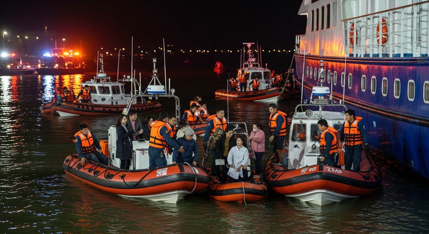 긴박했던 구조 작업