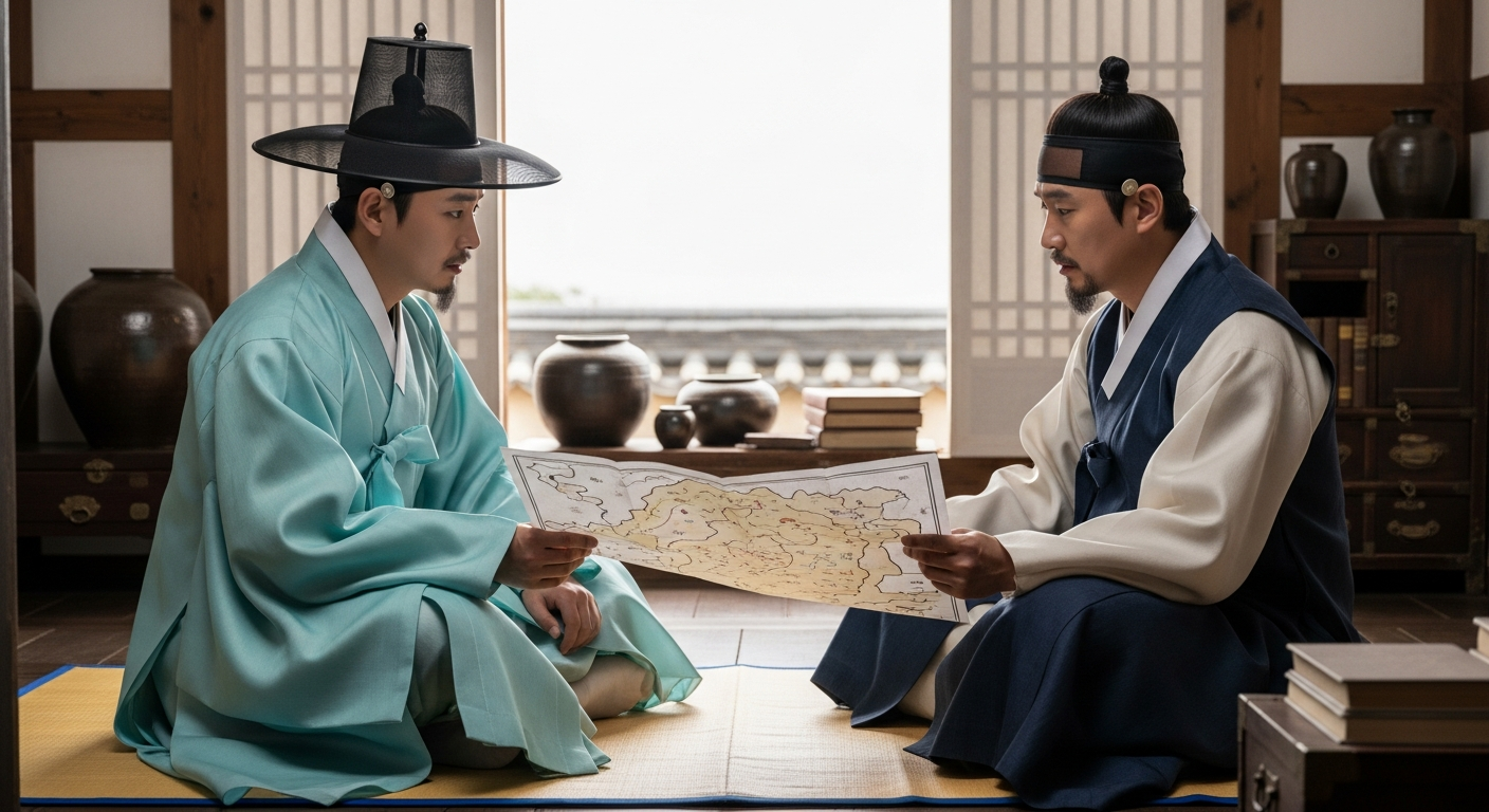 조선 시대 사람들은 이 지도를 어떻게 썼을까요?