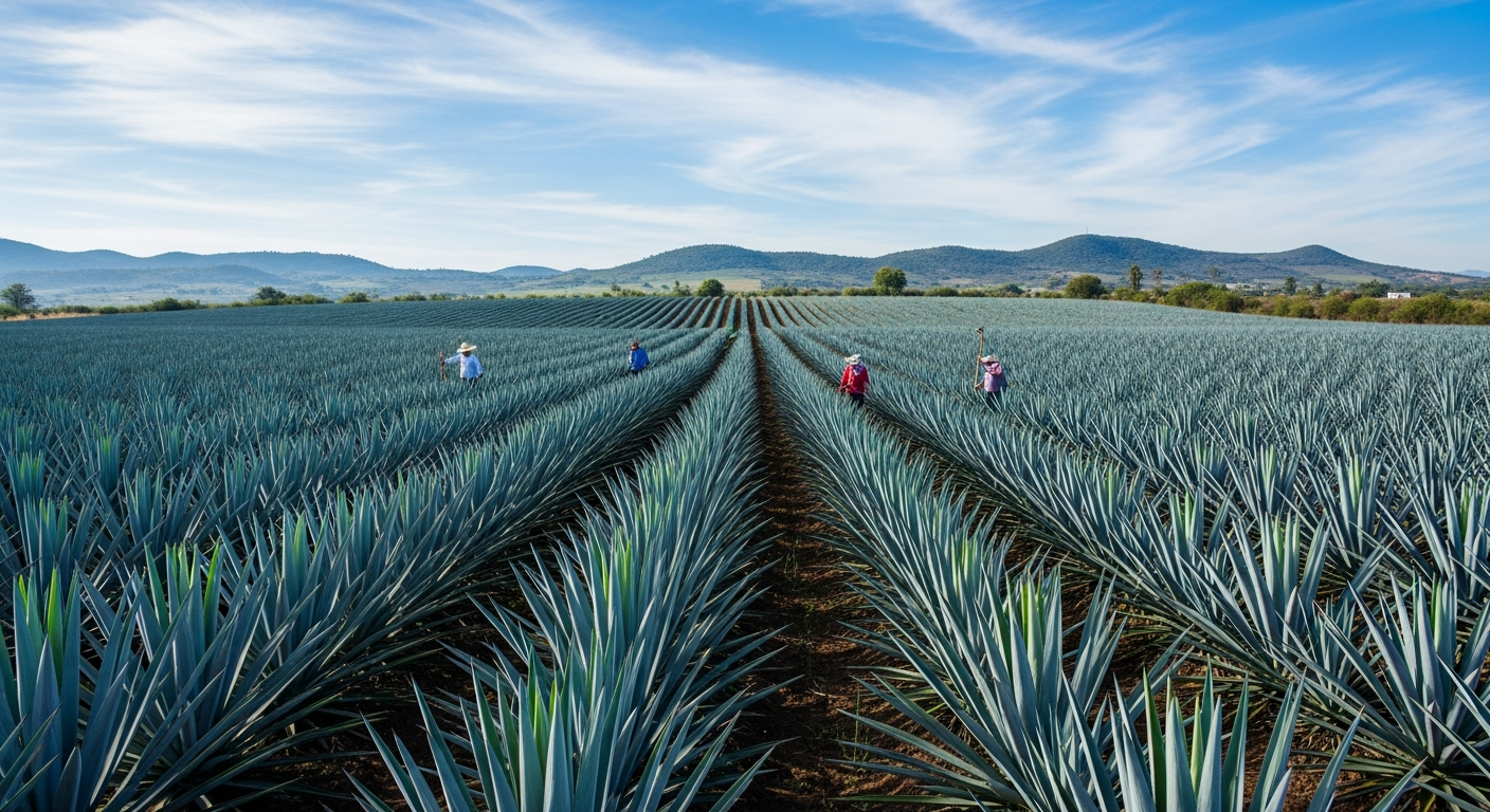 멕시코 여행 1일차: 과달라하라, 뜨거운 태양 아래 숨겨진 매력을 찾아서 3 테킬라의 고향, 아가베 밭을 거닐다