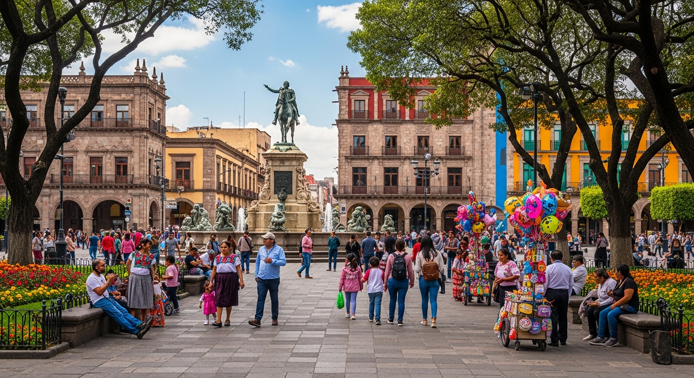 멕시코 여행 1일차: 과달라하라, 뜨거운 태양 아래 숨겨진 매력을 찾아서 2 과달라하라 첫인상: 열정 가득한 도시의 매력