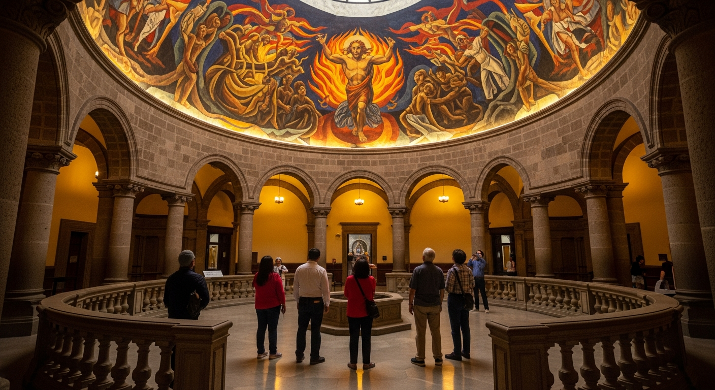 멕시코 여행 1일차: 과달라하라, 뜨거운 태양 아래 숨겨진 매력을 찾아서 4 역사와 예술이 살아 숨 쉬는 과달라하라 도심