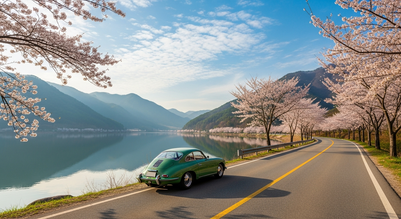 푸른 호수와 강변, 자연 속 여유를 찾아서