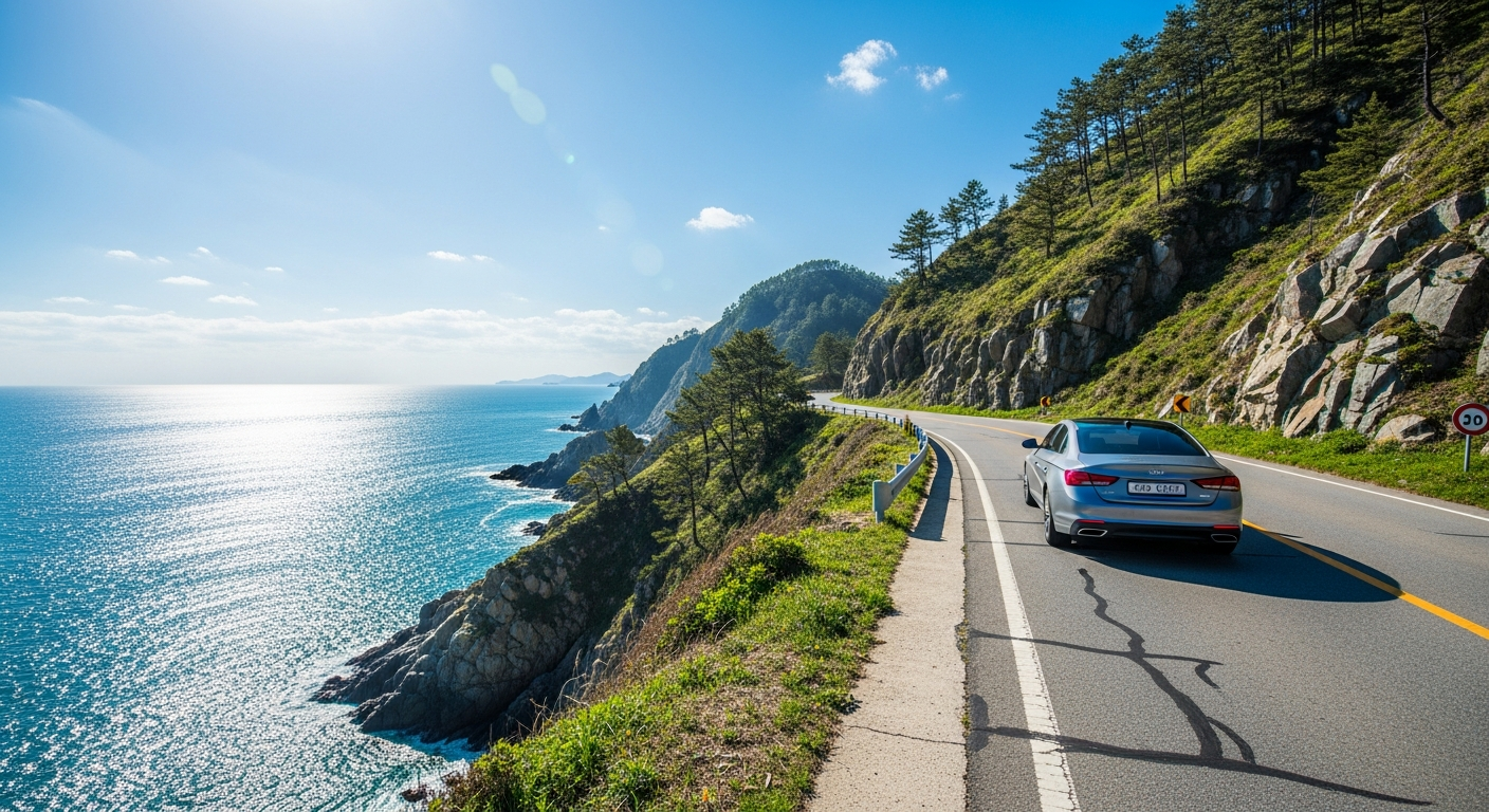 바다 향기 가득, 낭만적인 해안도로 드라이브