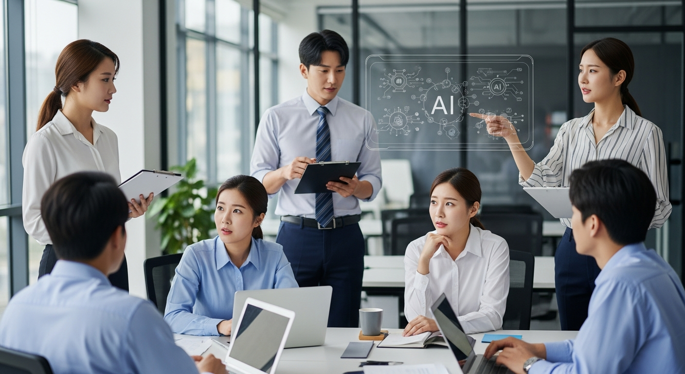 리워크 택스, AI 시대에 우리가 마주할 새로운 비용 이야기 2 AI, 기대만큼 불안감도 커지는 이유