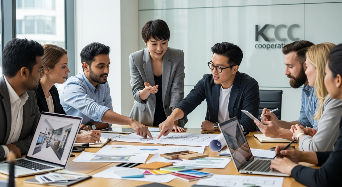 KCC 트렌드펄스 2026/2027 세미나: 캐스케이드 블루가 만드는 미래 디자인! 4 KCC의 고객사 협력과 미래 디자인 전략