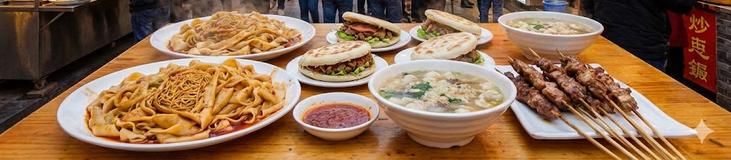 🇨🇳 [시안 여행] 밀가루와 고기의 성지, 서안 먹방 필수 리스트 총정리!