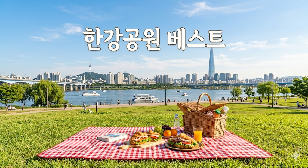 오늘 한강 어디로 갈까? 실패 없는 한강 피크닉 명소 TOP 3 (주차 꿀팁 포함)