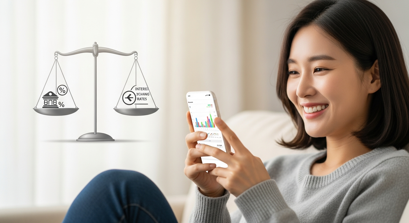 금리랑 환율은 어떻게 될까요?