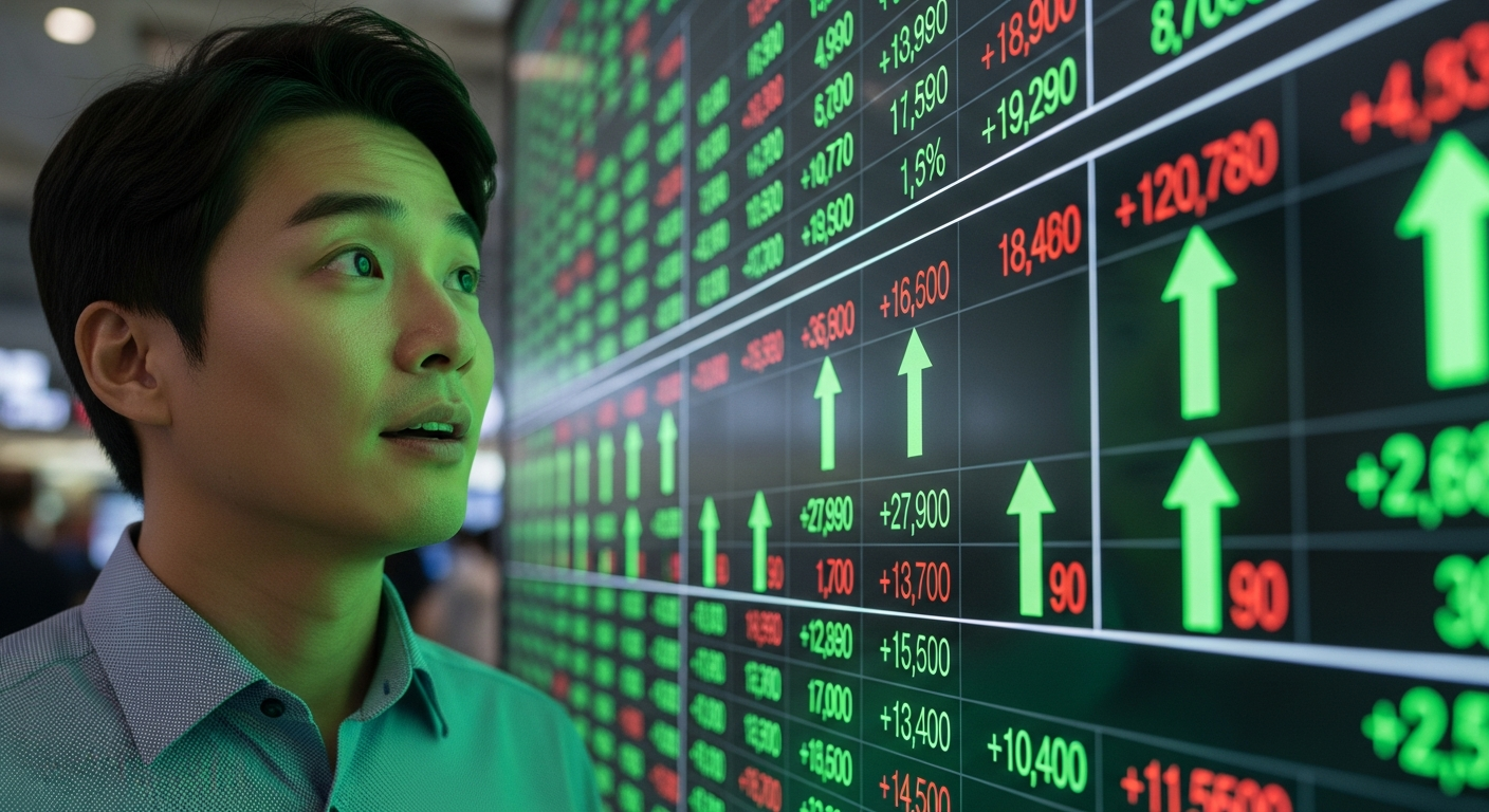 갑자기 불기둥 솟아오른 시장, 대체 무슨 일이?