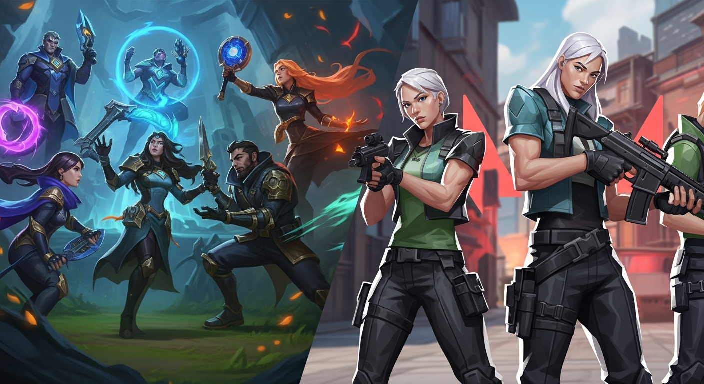 리그 오브 레전드부터 발로란트까지, 대표작들의 힘