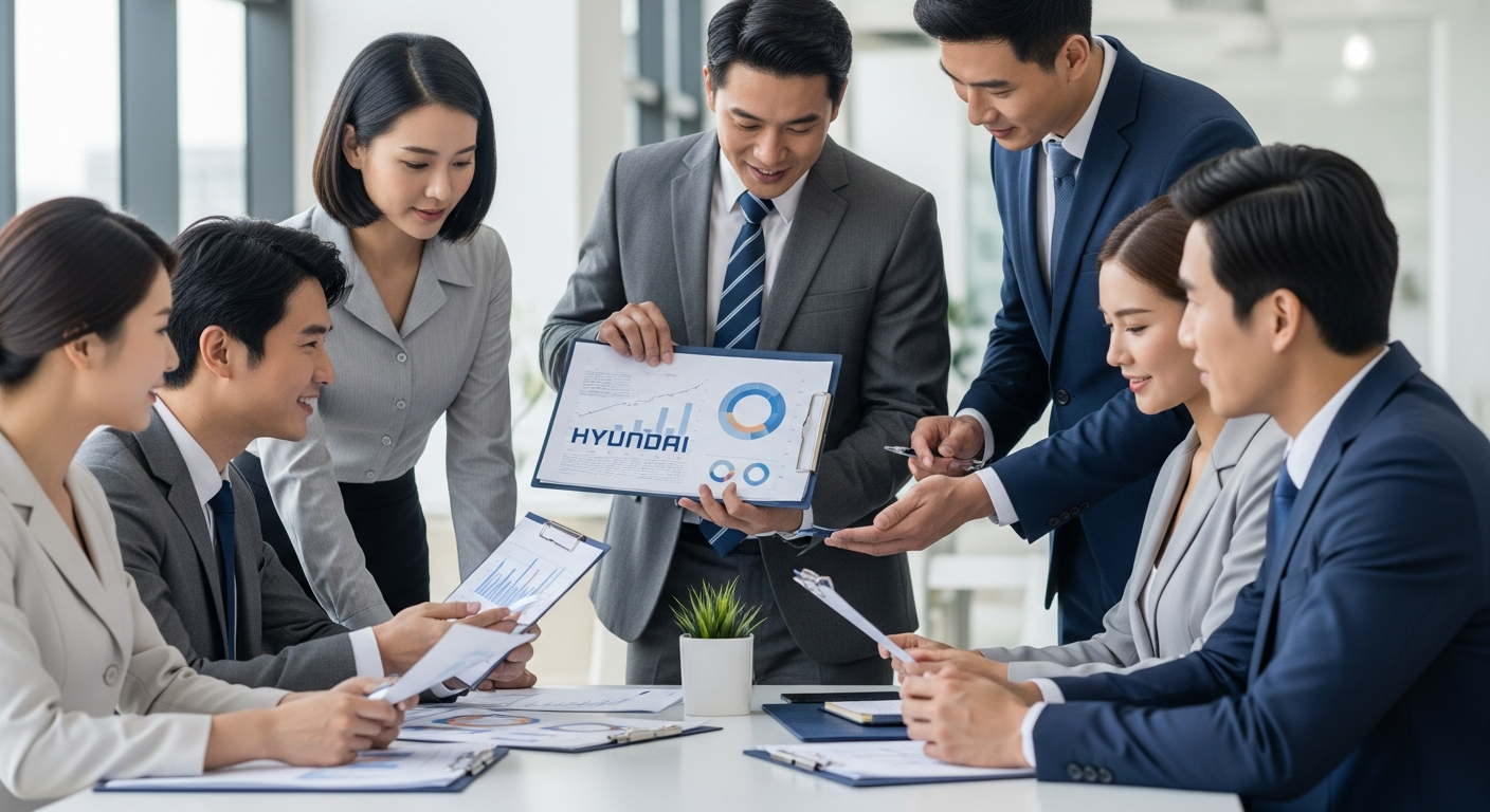 글로벌 시장 판매 실적과 미래 투자 - 현대자동차