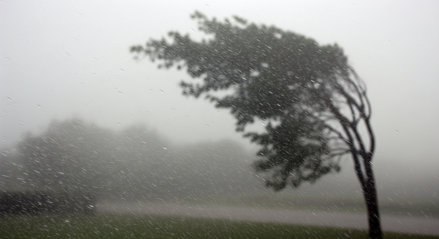 단순한 비가 아니에요! 강풍과 기온 변화에 대비하세요