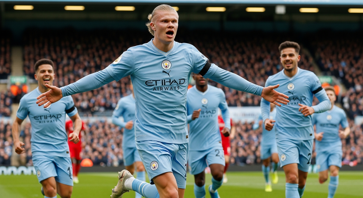 2月英超对决，曼城戏剧性逆转取胜！