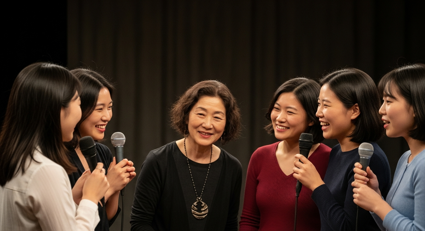 국경을 초월한 음악 교류, 멘토 나카시마 미카의 특별한 참여