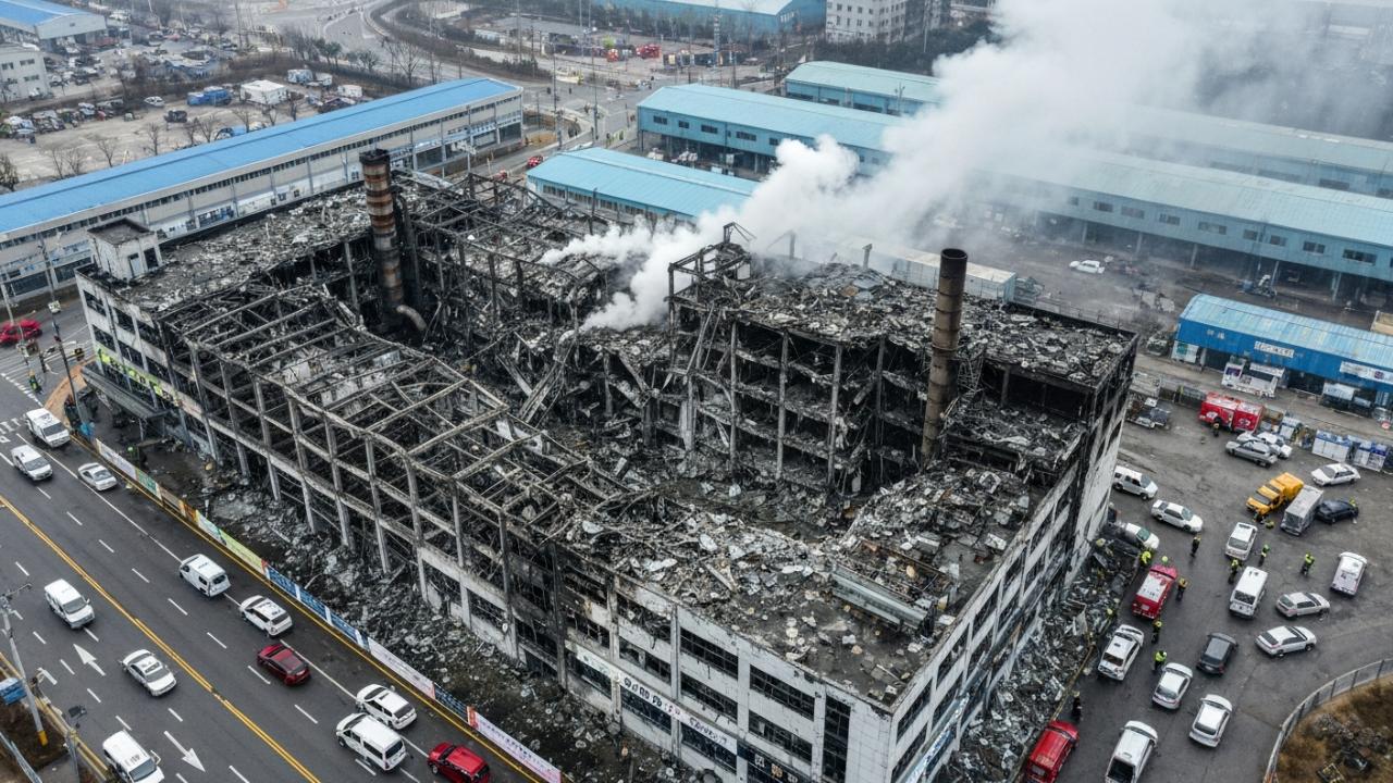 Revisiting the 'Hwaseong Arisell Factory Fire' that Claimed 23 Lives
