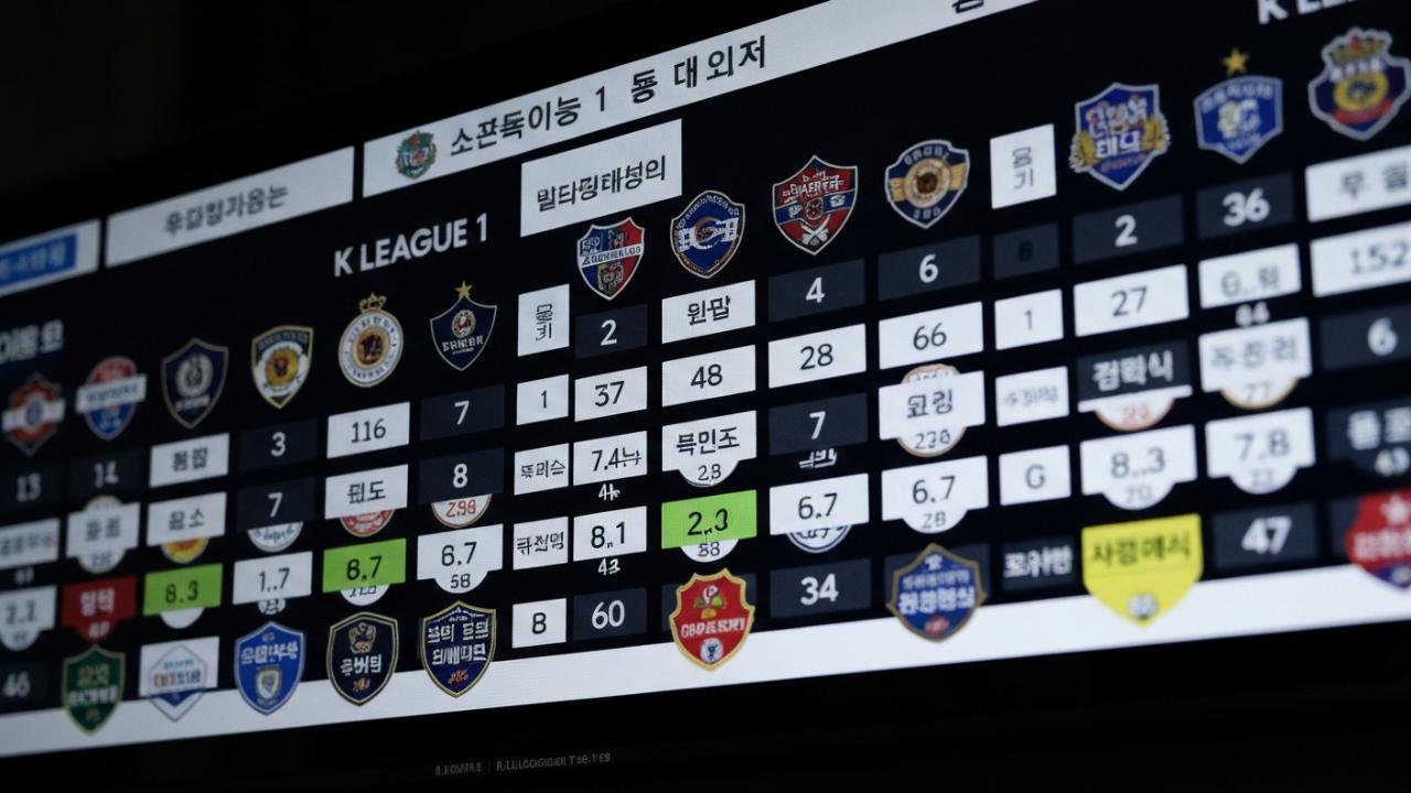 K리그1 순위, 2026시즌 초반부터 뒤집힌 판도! 예상 밖 3팀의 질주 4 치열한 중위권 싸움, 한 경기마다 순위가 요동치는 이유