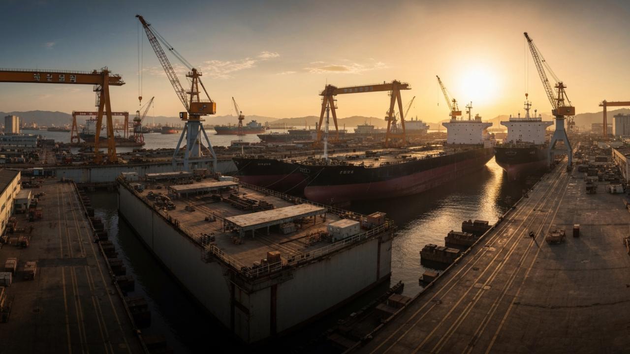 조선소, 수주 대박 뒤 숨겨진 그림자: 안전과 미래 기술의 두 얼굴