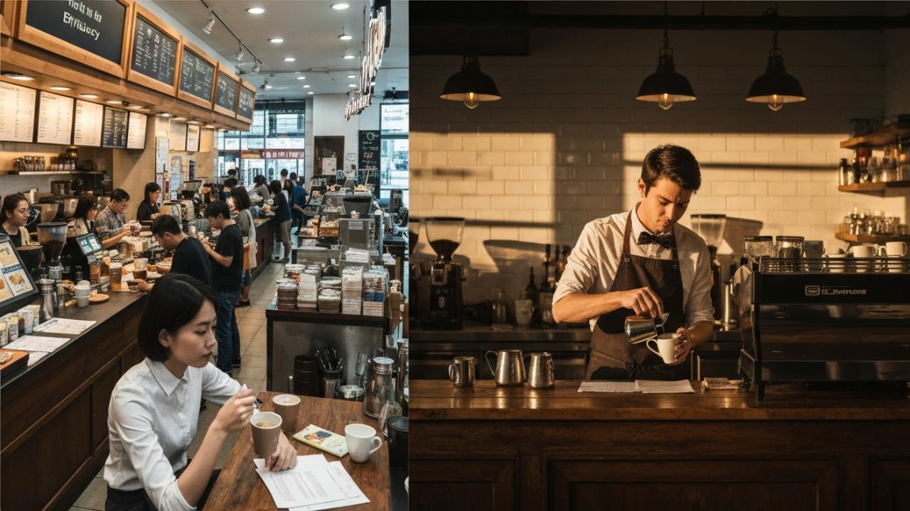 咖啡,现在是“风味”冻干时代?2026年韩国市场三大变化 3 市场饱和,“性价比”与“高端”两极分化加剧