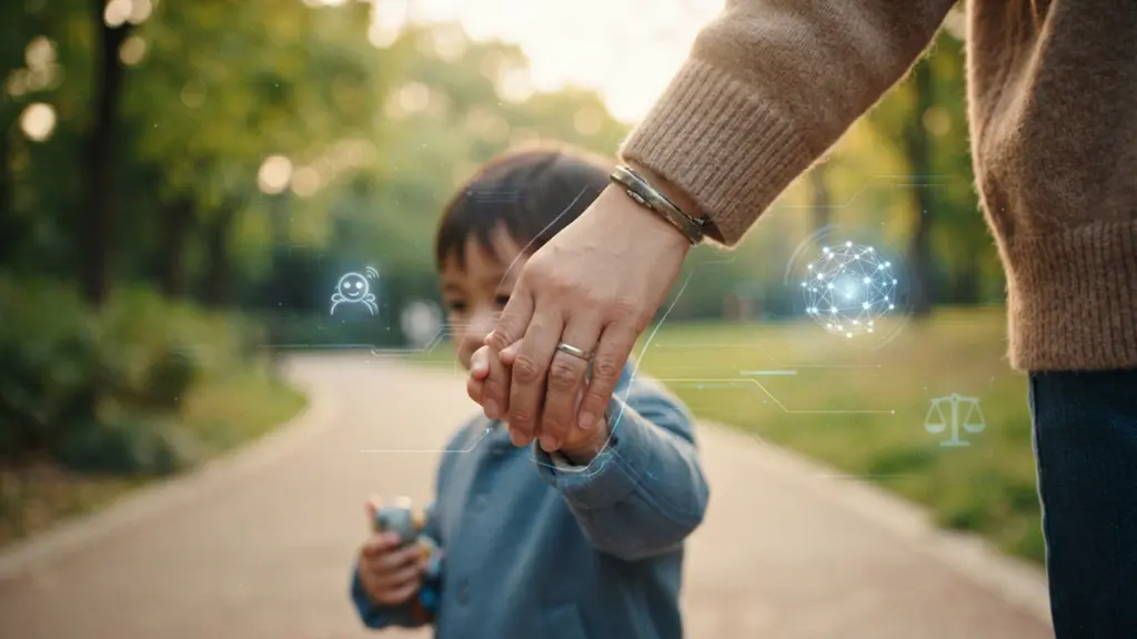 2026년 양육 트렌드: AI 활용부터 '느슨한 공동체'까지, 변화하는 부모의 지형 2 디지털 시대의 양육: AI와 스크린 타임의 균형 - 양육 트렌드